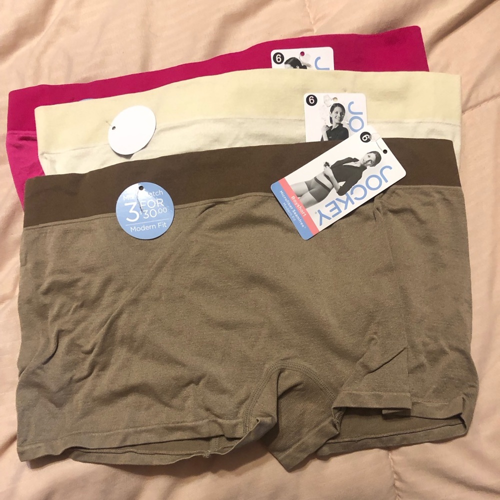 Jockey 3 different style panties